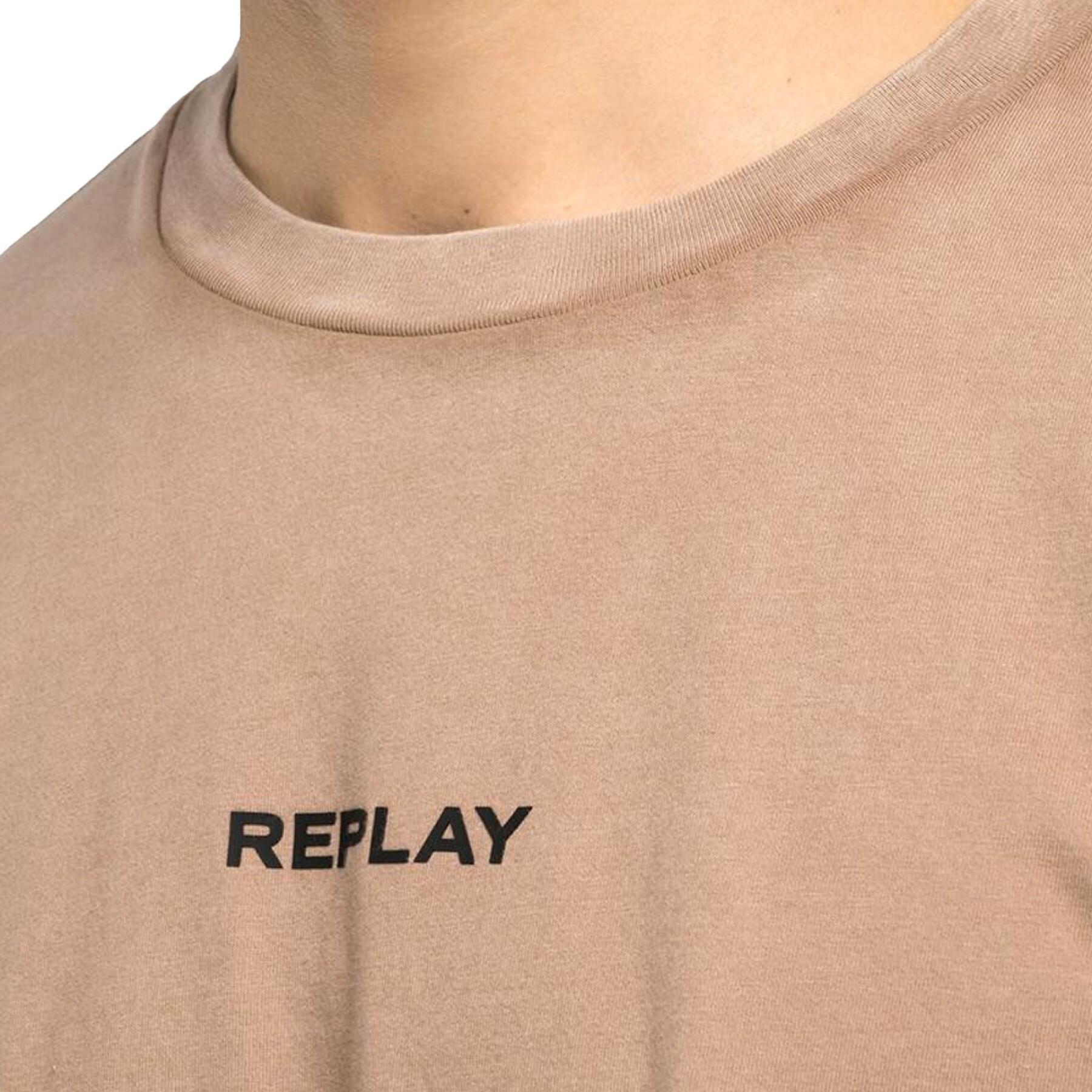 T-shirt met korte mouwen Replay